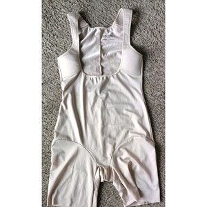 Izod Shaping Body Briefer Size Large Beige Shapewear Girdle